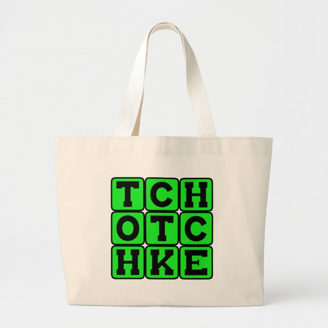 Tchotchke, Bric-A-Brac Trinket Jumbo Stoffbeutel (Vorne)