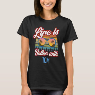 TCM Vintage Sunset TCM-Lehrer Anfänger T-Shirt
