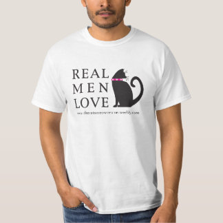 TCMR "wirkliche Mann-Liebe-Katzen-" T - Shirt