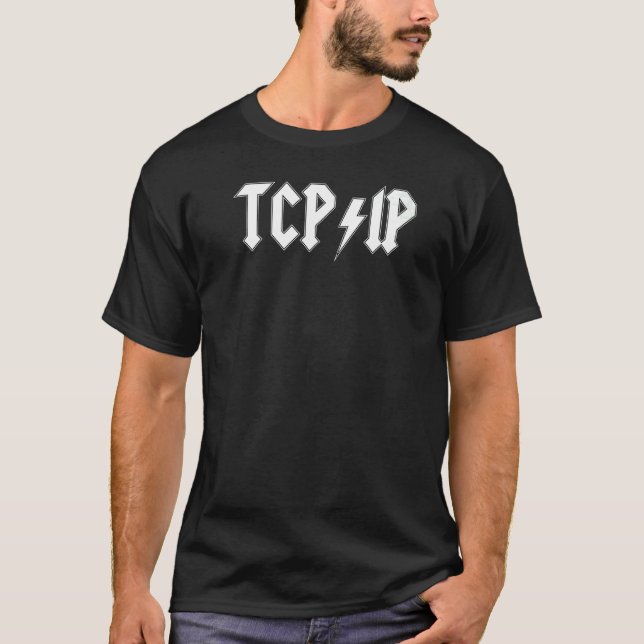 TCP IP Technik Woche Support Computer Systemadmini T-Shirt (Vorderseite)