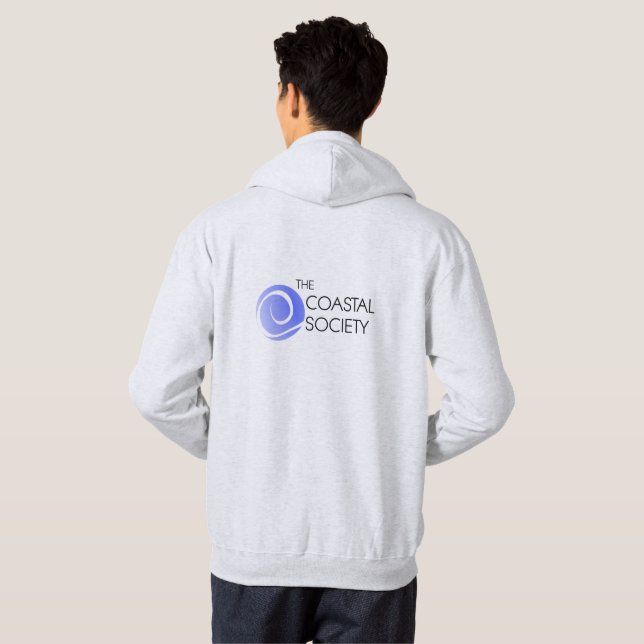 TCS-Logo (hinten) - Hoodie Sweatshirt (Schwarz voll)