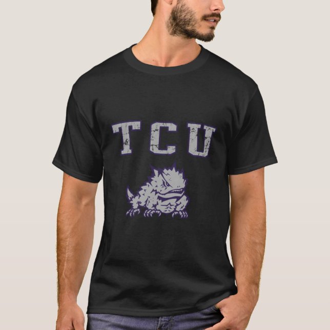 Tcu Horned Frogs Crackup T-Shirt (Vorderseite)