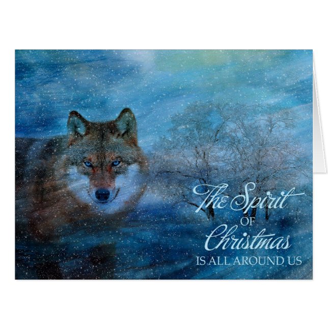 TCWC - Blauer Wolf - Weihnachten (Vorderseite (Horizontal))