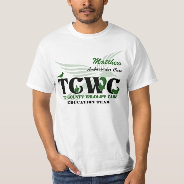 TCWC Logo-Freiwilliger - T-Shirt (Vorderseite)
