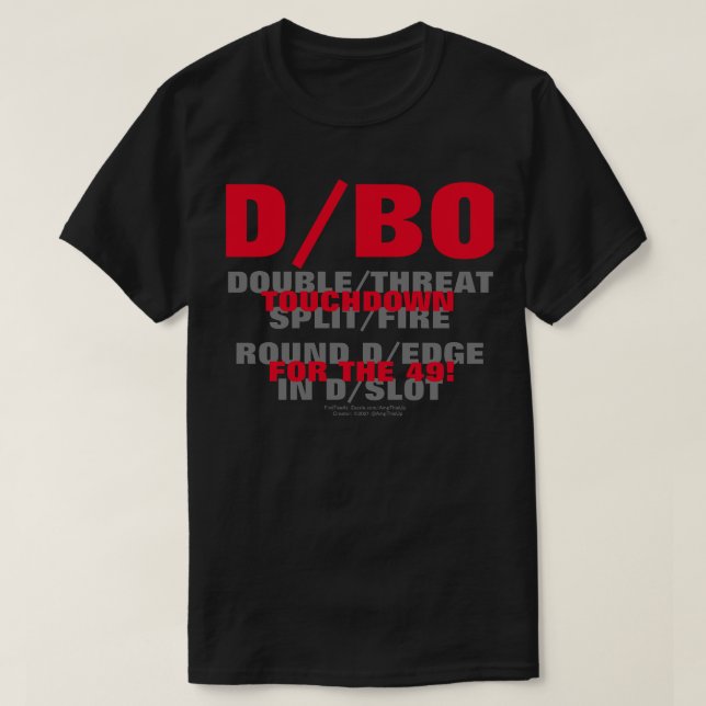 TD-B T-Shirt (Design vorne)
