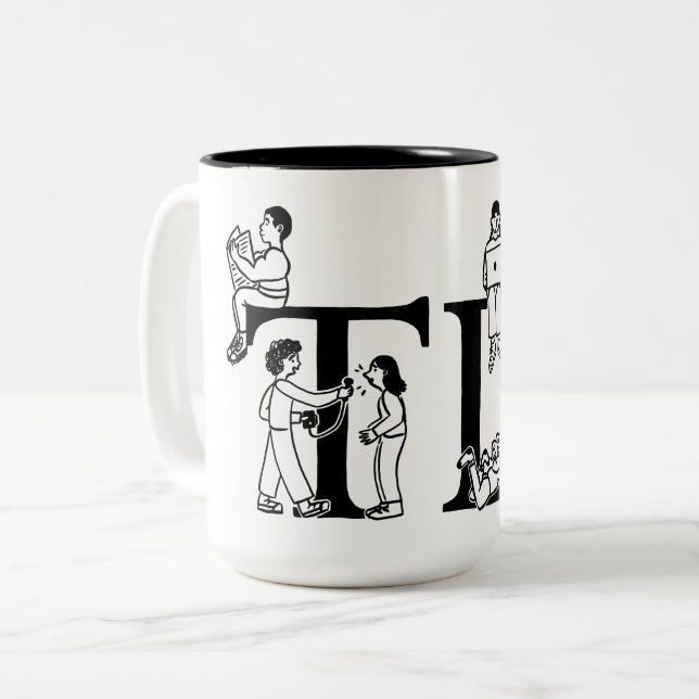 TD Mug "People" (Devant gauche)