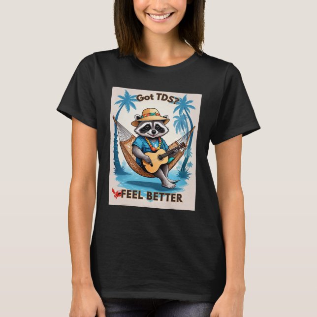 Tds Trump-Derangement-Syndrom Funny Trump unterstü T-Shirt (Vorderseite)