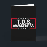 Tds Trump-Derangement-Syndrom Lustige Trump-Anhäng Karte<br><div class="desc">Tds Trump-Derangement-Syndrom Lustiger Trump-Anhänger _1</div>