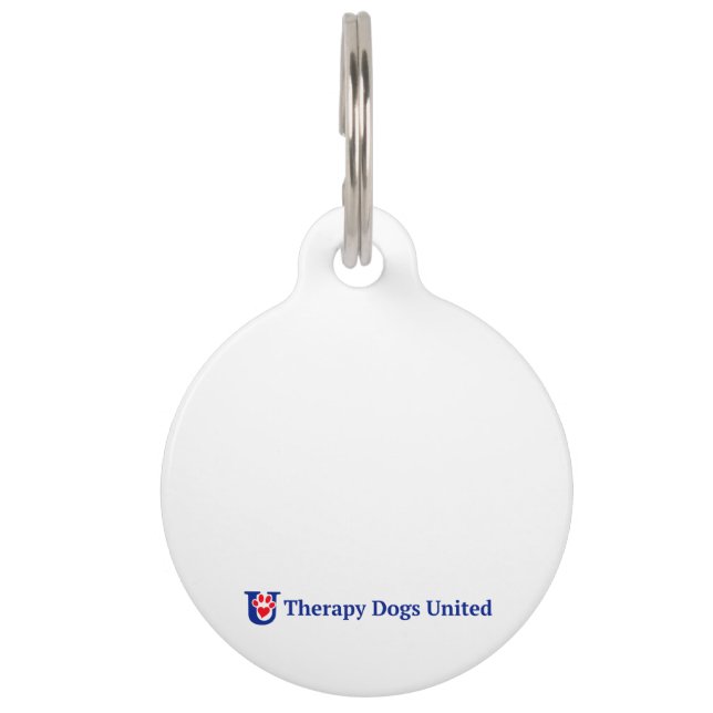 TDU Dog Tag Haustiermarke (Rückseite)