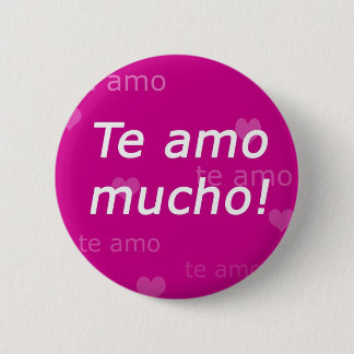 Te Amo-Knopf Button