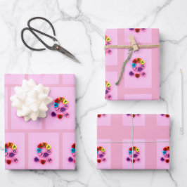 Te amo mamá geschenkpapier set