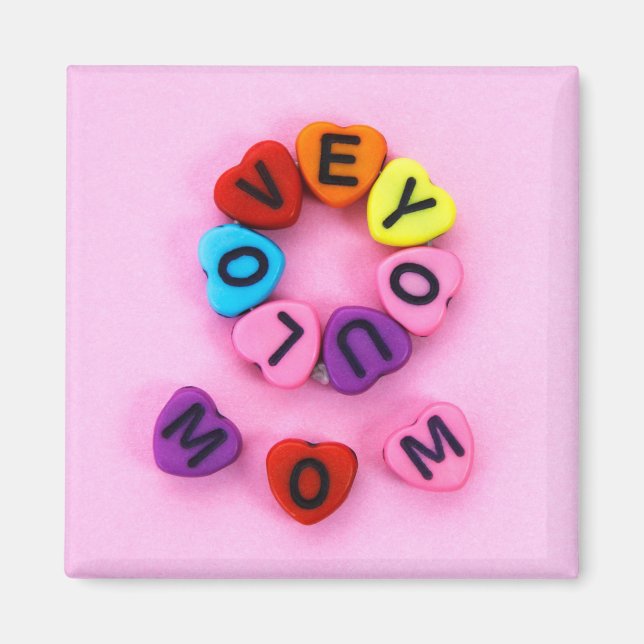 Te amo mamá magnet (Vorne)