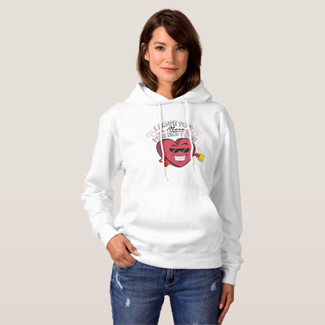 Te Amo Más El Final Yo Gano Hoodie (Vorne ganz)