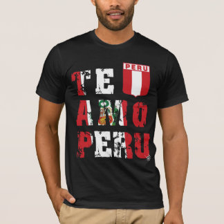 Te Amo Peru - Aufkleber InKa1821 T-Shirt