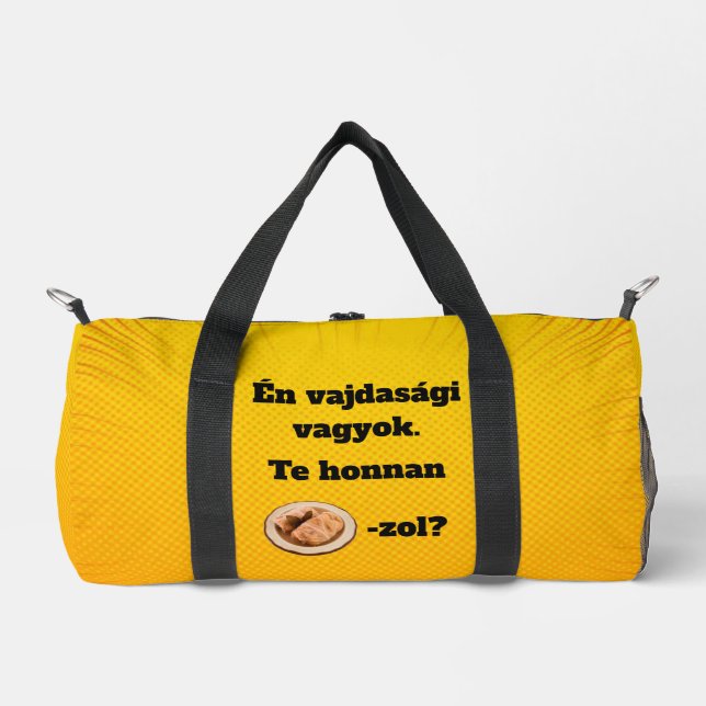 Te honnan SZÁRMA-zol? sporttáska Duffle Bag (Vorderseite)