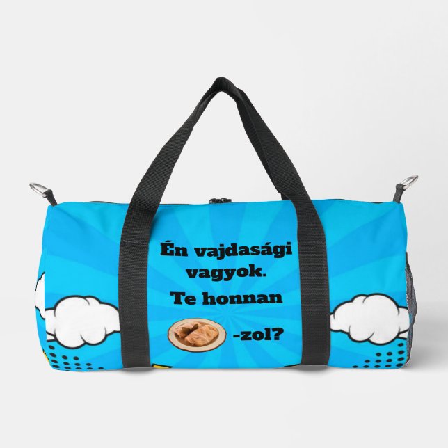 Te honnan SZÁRMA-zol? sporttáska Duffle Bag (Vorderseite)