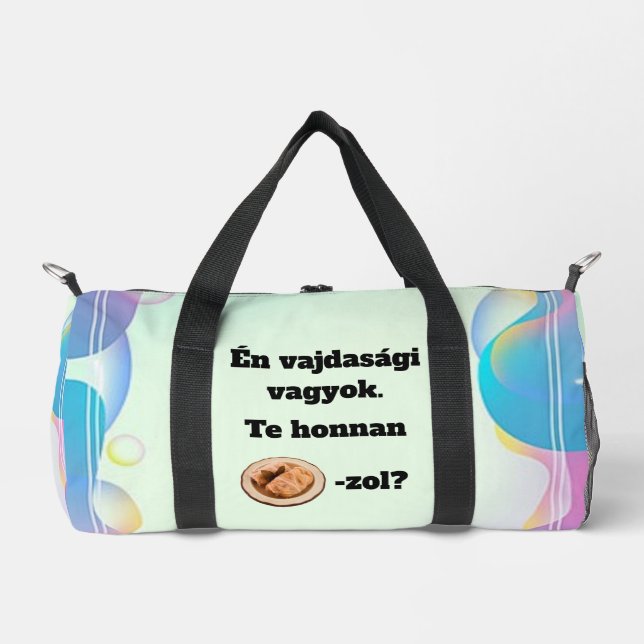 Te honnan SZÁRMA-zol? sporttáska Duffle Bag (Vorderseite)