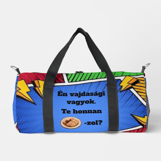 Te honnan SZÁRMA-zol? sporttáska Duffle Bag (Vorderseite)