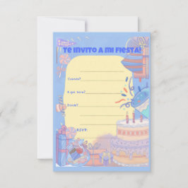 TE INVITO A MI FIESTA, Junge Einladung