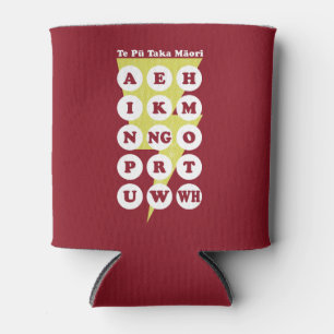 Te Pu Taka Maori Maori Alphabet Dosenkühler