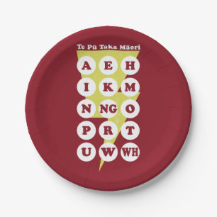 Te Pu Taka Maori Maori Alphabet Pappteller