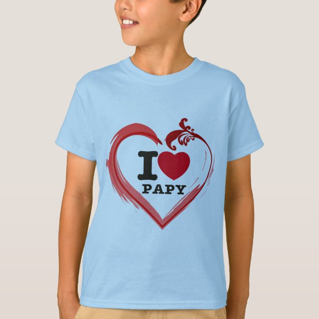 Te queremos Papa T-Shirt (Vorderseite)