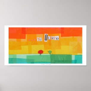 . . . Te Quiero Poster