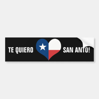 Te Quiero San Anto! Autoaufkleber