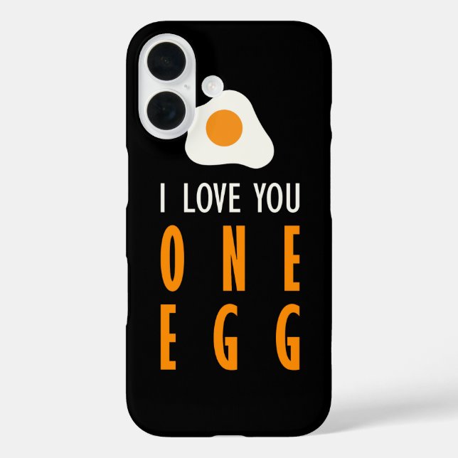 Te quiero un huevo iPhone 16 hülle (Rückseite)