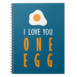 Te quiero un huevo notizblock