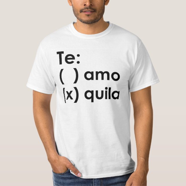 Te (quila) T - Shirt (Vorderseite)