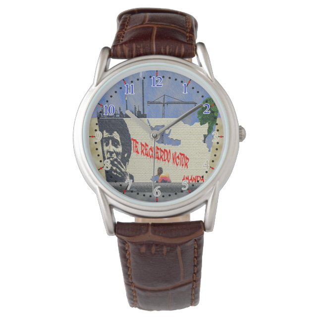 te recuerdo victor armbanduhr (Vorderseite)