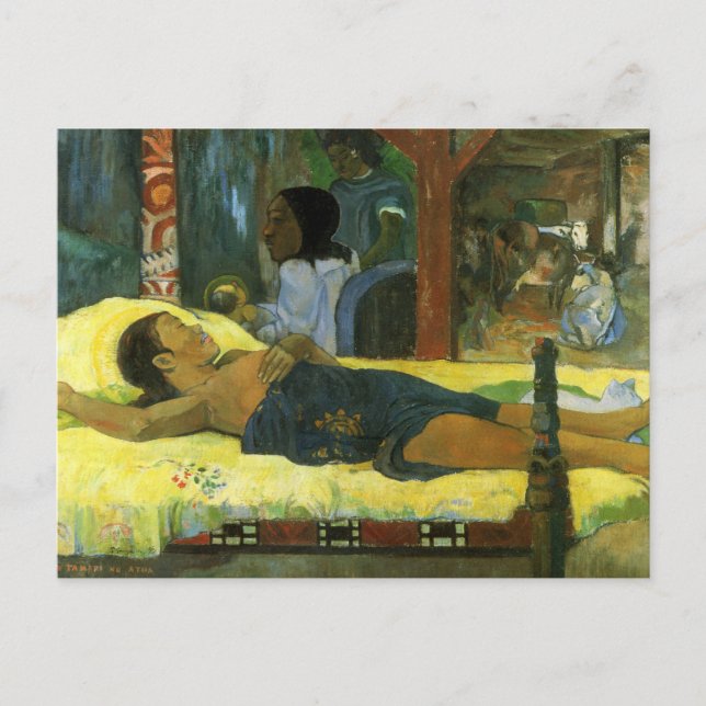 'Te Tamari No Atua' - Carte postale Paul Gauguin (Devant)