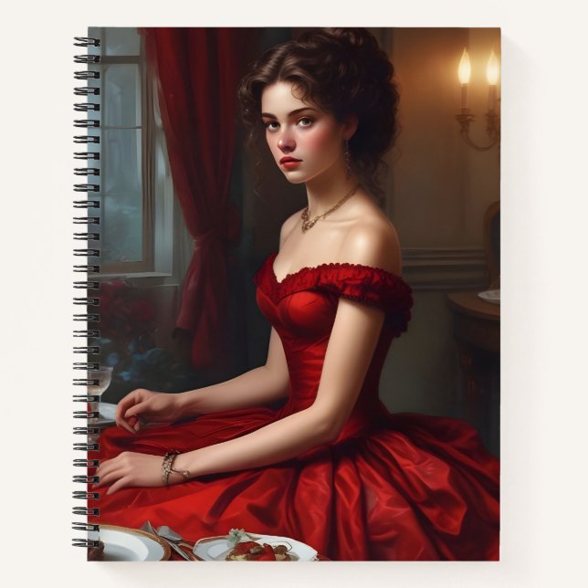 Té y Carmesí Notizbuch (Vorderseite)