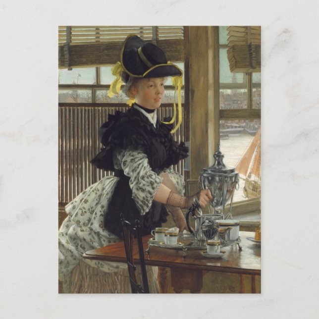 Tea | 1872 (Holzöl) Postkarte (Vorderseite)