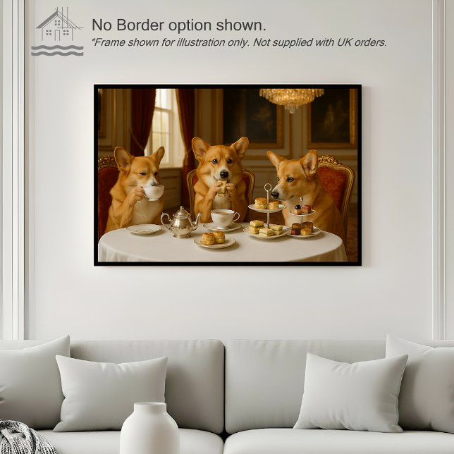 Tea at the Palace - Wall Art Print Poster (Von Creator hochgeladen)
