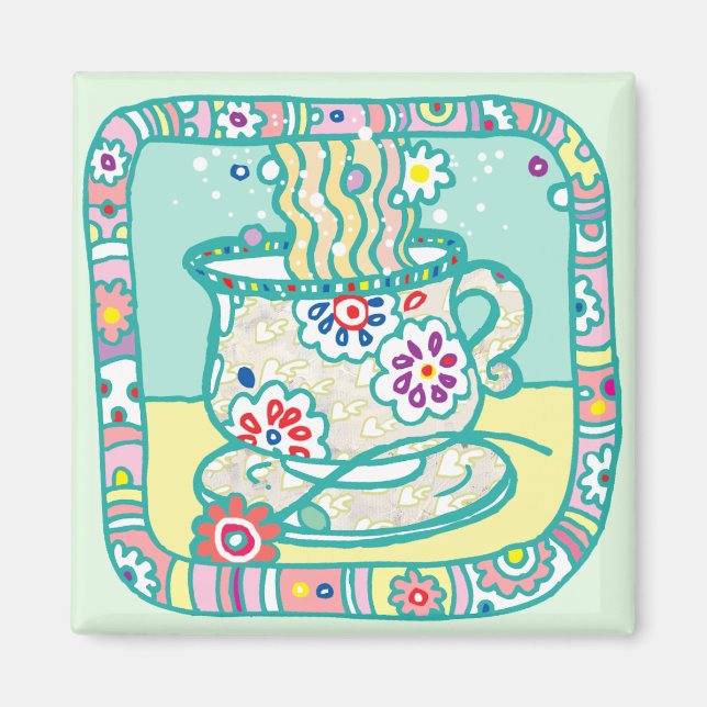 Tea Daze Magnet (Vorne)