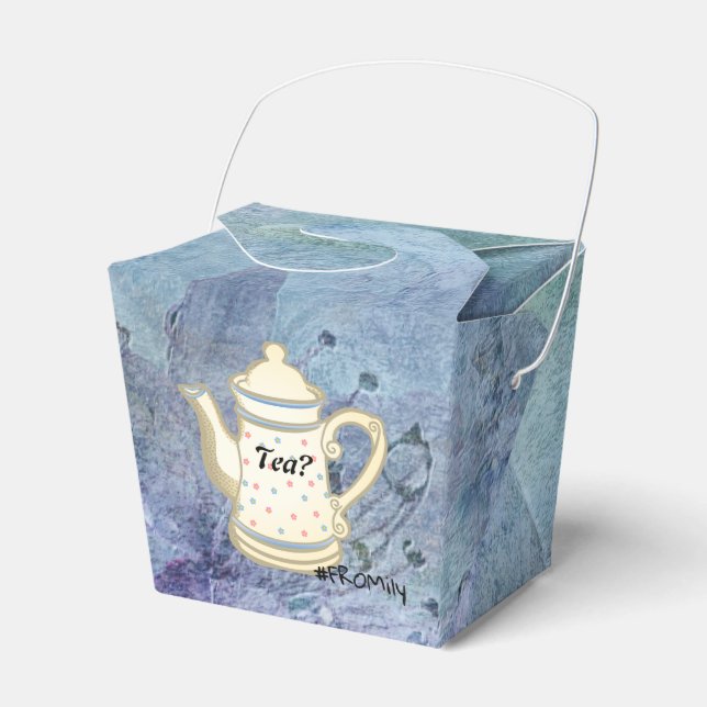Tea? #FROMily from Fandom Liu Diner Design Geschenkschachtel (Vorderseite)