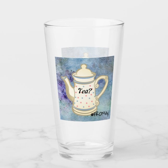 Tea? #FROMily from Fandom Liu Diner Design Glas (Vorderseite)