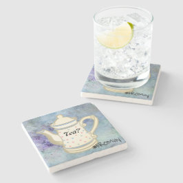 Tea? #FROMily from Fandom Liu Diner Design Steinuntersetzer