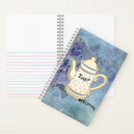 Tea #FROMily von Fandom Liu Diner Zeichnend Journa Notizbuch