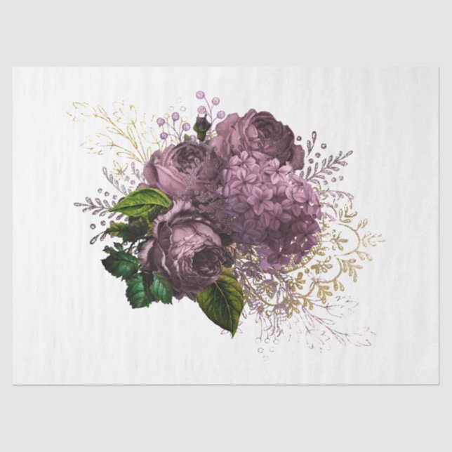 Tea Garden Bee Series Design 29 Seidenpapier (Vorderseite)
