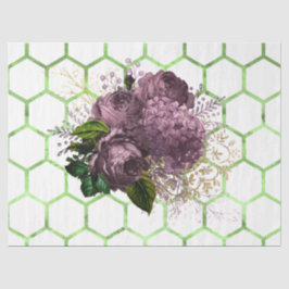 Tea Garden Bee Series Design 30 Seidenpapier