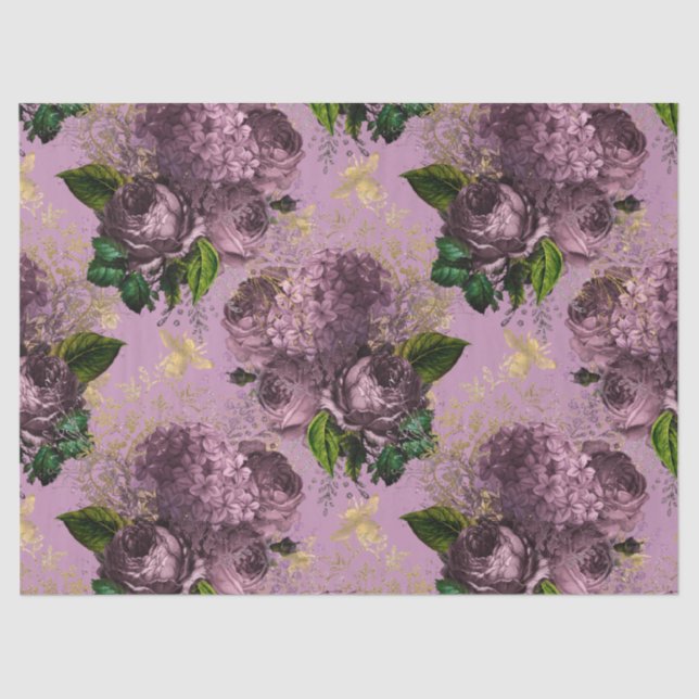 Tea Garden Bee Series Design 45 Seidenpapier (Vorderseite)