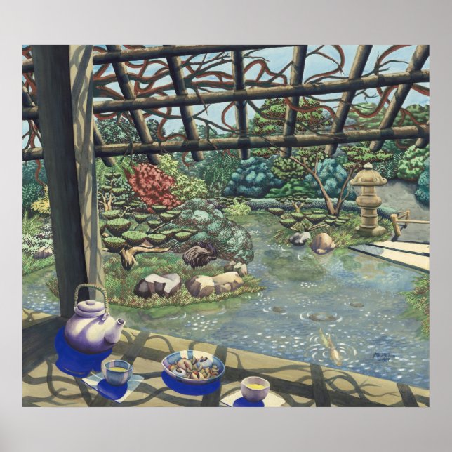 Tea Garden Poster (Vorne)