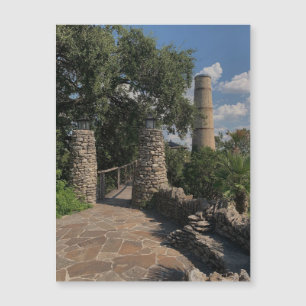 Tea Garden Tower Magnet