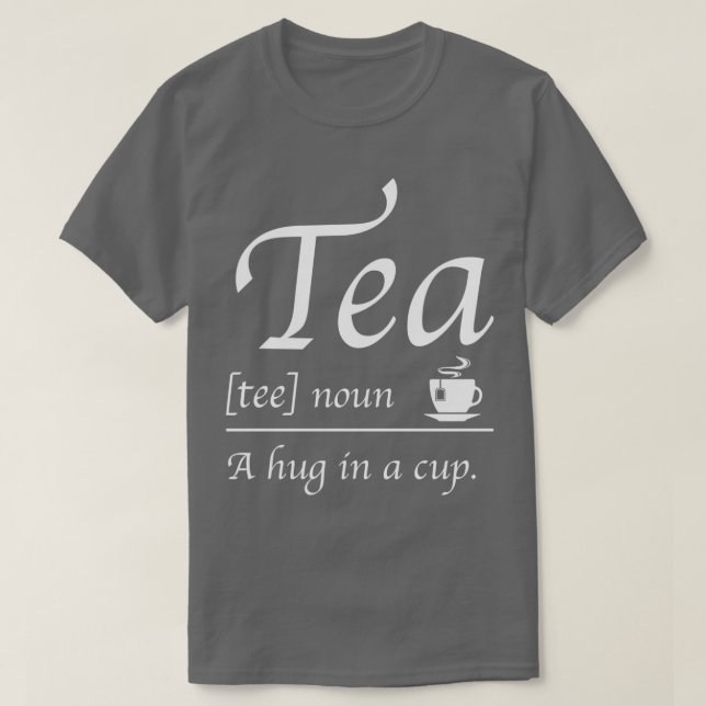 Tea Hug Cup T-Shirt (Design vorne)