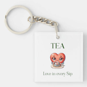 "TEA - Liebe in jeder Sekunde" Schlüsselanhänger
