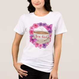 Tea Lover Niche T-Shirt Tri-Blend Shirt
