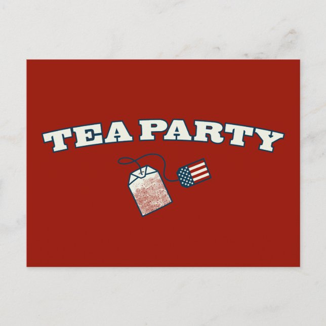 Tea Party Arc Postkarte (Vorderseite)